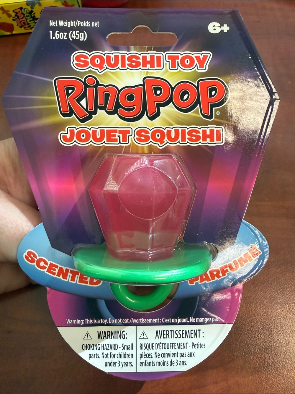 RingPop Scented Squishi Toy NWT